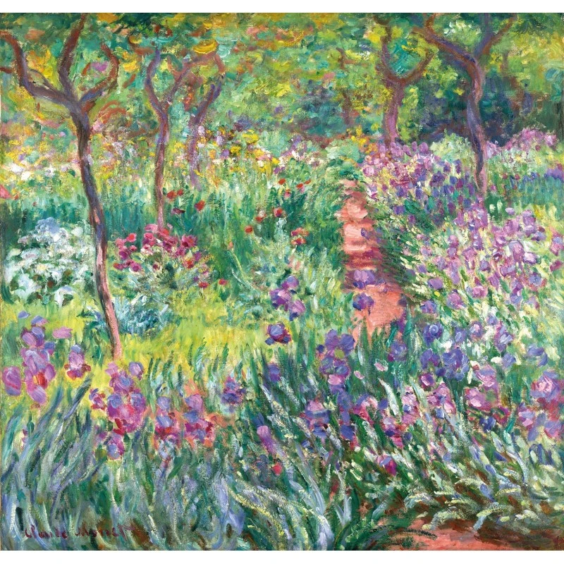Puzzle 900 Pièces - Le Jardin À Giverny, Monet 3 Puzzle 900 Pièces - Le Jardin À Giverny, Monet