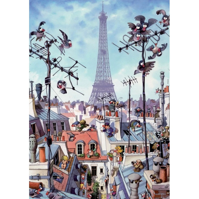 Puzzle 1000 Pièces - Eiffel Tower 3 Puzzle 1000 Pièces - Eiffel Tower
