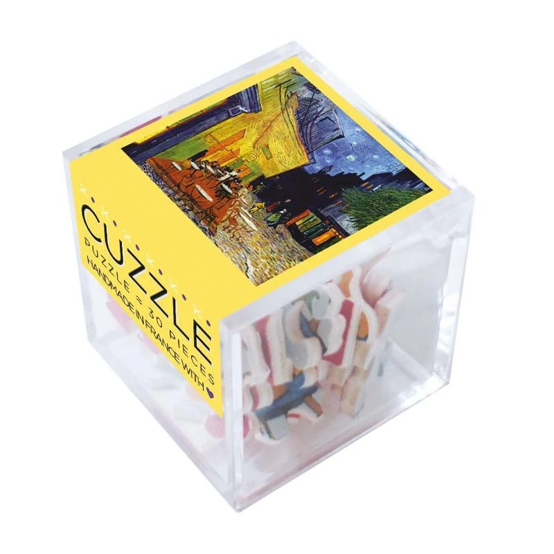 Puzzle En Bois 30 Pièces - Cuzzle Café Le Soir De Van Gogh 4 Puzzle En Bois 30 Pièces - Cuzzle Café Le Soir De Van Gogh – Image 2