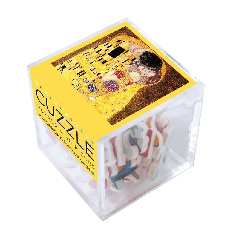 Puzzle En Bois 30 Pièces - Cuzzle Le Baiser De Klimt 4 Puzzle En Bois 30 Pièces - Cuzzle Le Baiser De Klimt – Image 2