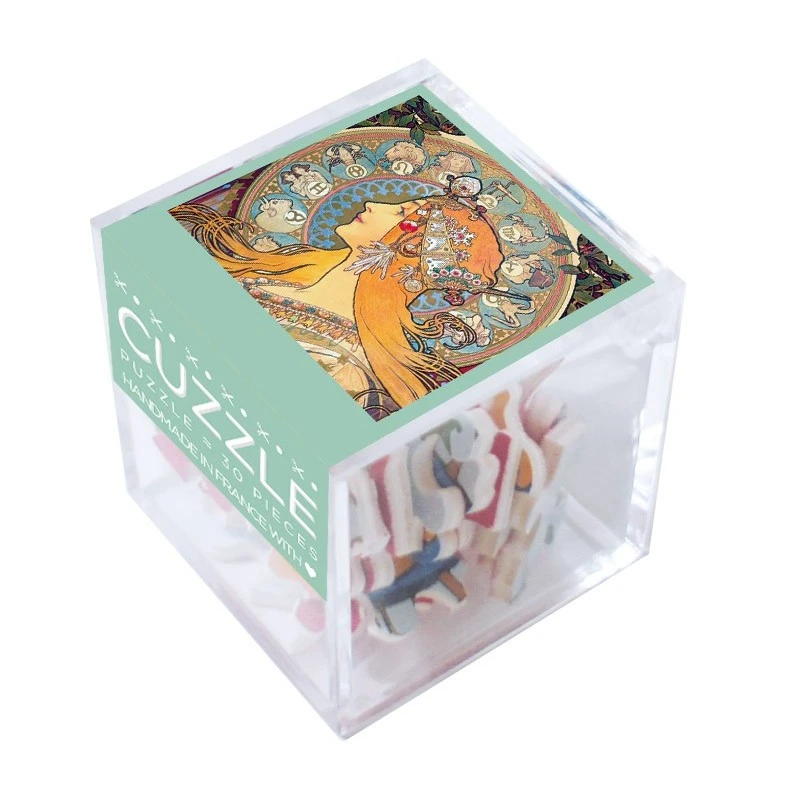 Puzzle En Bois 30 Pièces - Cuzzle Zodiac De Mucha 4 Puzzle En Bois 30 Pièces - Cuzzle Zodiac De Mucha – Image 2