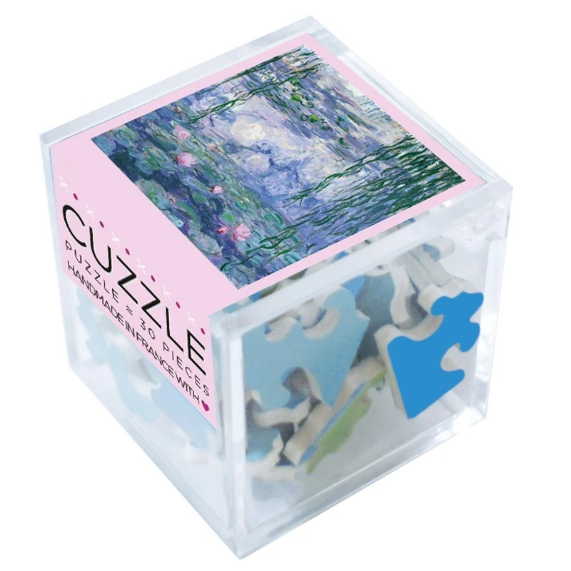 Puzzle En Bois 30 Pièces - Cuzzle Nymphéas De Monet 4 Puzzle En Bois 30 Pièces - Cuzzle Nymphéas De Monet – Image 2