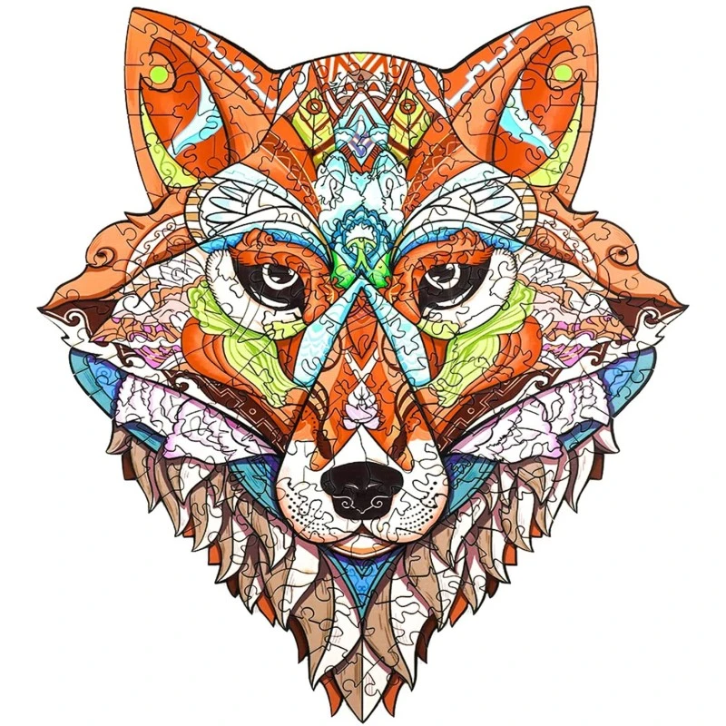 Puzzle En Bois Woodbests 185 Pièces - Renard 3 Puzzle En Bois Woodbests 185 Pièces - Renard