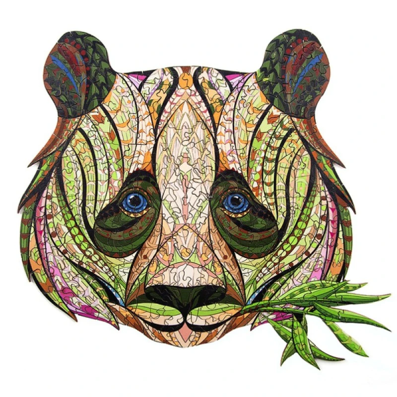 Puzzle En Bois Woodbests 200 Pièces - Panda 3 Puzzle En Bois Woodbests 200 Pièces - Panda