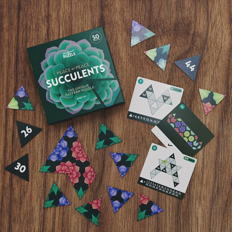 Puzzle Peace By Peace : Succulents 4 Puzzle Peace By Peace : Succulents – Image 2