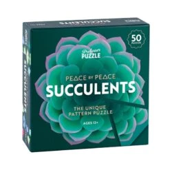 Puzzle Peace By Peace : Succulents