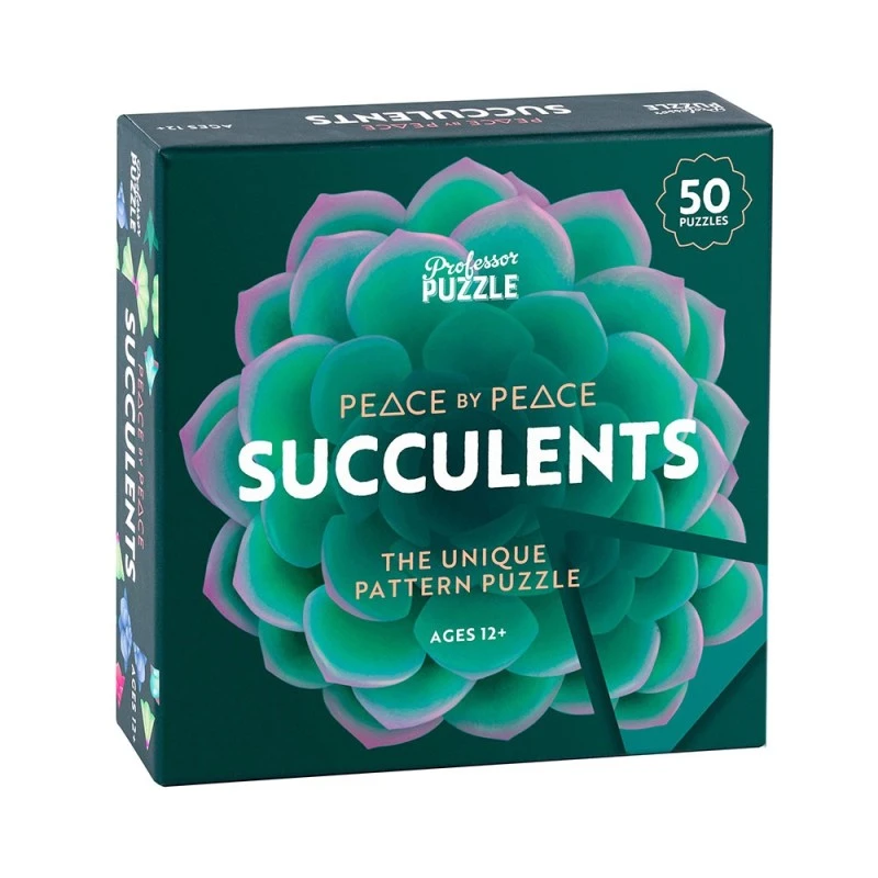 Puzzle Peace By Peace : Succulents 3 Puzzle Peace By Peace : Succulents