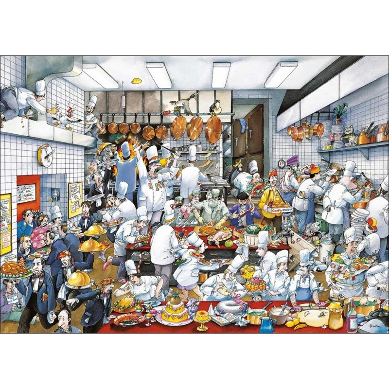Puzzle1000 Pièces - Creative Cooks 3 Puzzle1000 Pièces - Creative Cooks