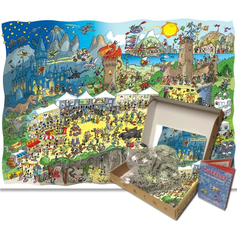 Puzzle 1080 Pièces - Comics And Games 3 Puzzle 1080 Pièces - Comics And Games