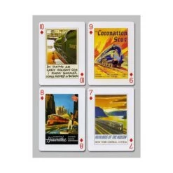 Cartes à Jouer Rail Art 12 Cartes à Jouer Rail Art -Variantes Boutique rail art 4