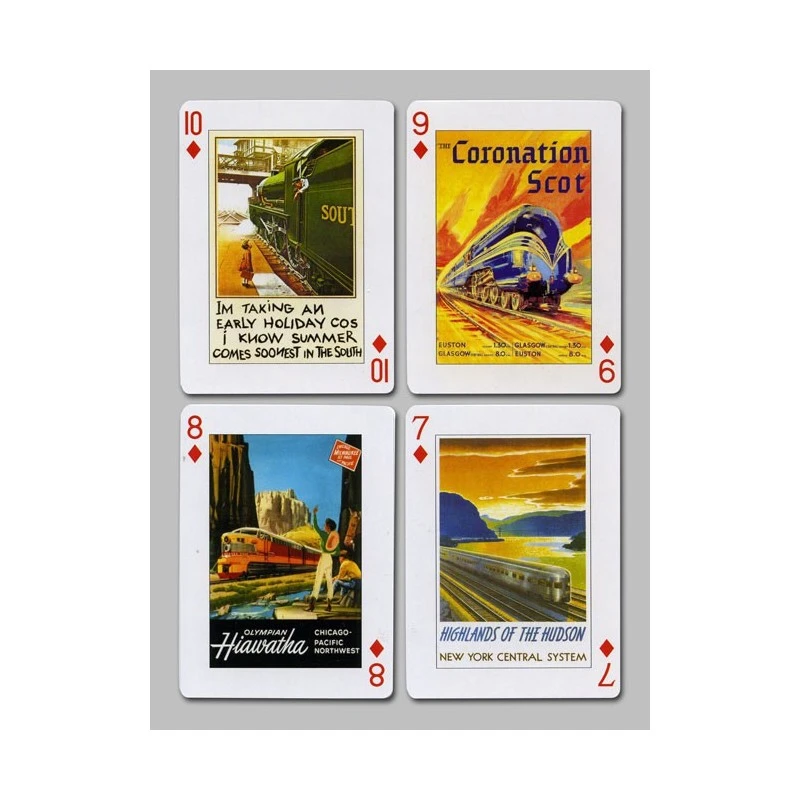 Cartes à Jouer Rail Art 7 Cartes à Jouer Rail Art – Image 5