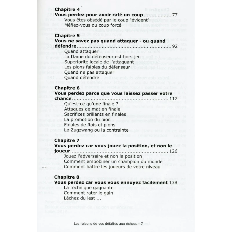 Reinfeld - Les Raisons De Vos Défaites Aux échecs 4 Reinfeld - Les Raisons De Vos Défaites Aux échecs – Image 2