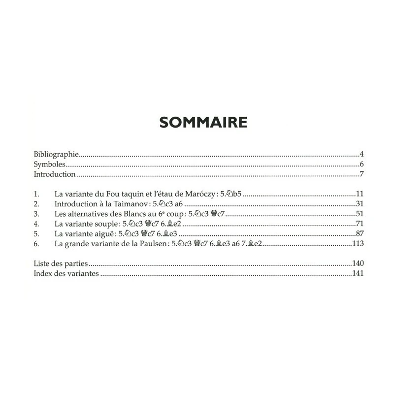 RIZZITANO - La Sicilienne Taimanov Expliquée 5 RIZZITANO - La Sicilienne Taimanov Expliquée – Image 3