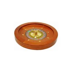 Roulette Casino Bois Teinté Acajou 36cm