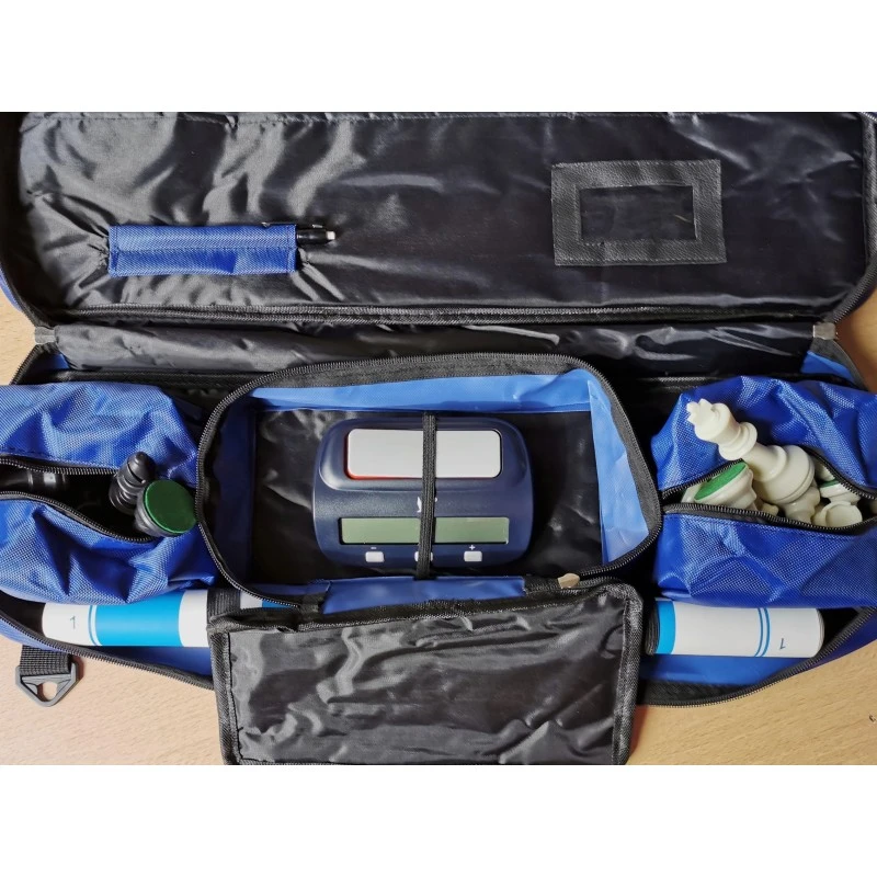 Sac De Transport Echecs Club - Bleu Azur 5 Sac De Transport Echecs Club - Bleu Azur – Image 3