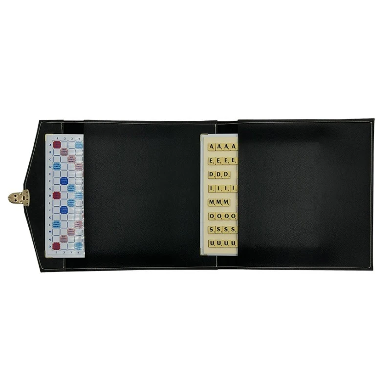 Scrabble Magnétique Duplicate à Encoches - Noir 4 Scrabble Magnétique Duplicate à Encoches - Noir – Image 2