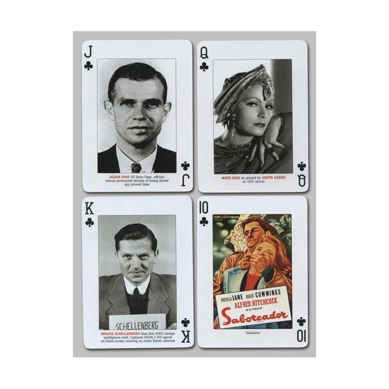 Cartes à Jouer Spies 5 Cartes à Jouer Spies – Image 3