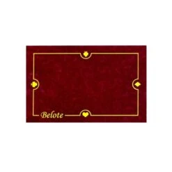 Tapis Belote Bordeaux 40X60cm 7 Tapis Belote Bordeaux 40X60cm -Variantes Boutique tapis belote bordeaux 40x60cm 2