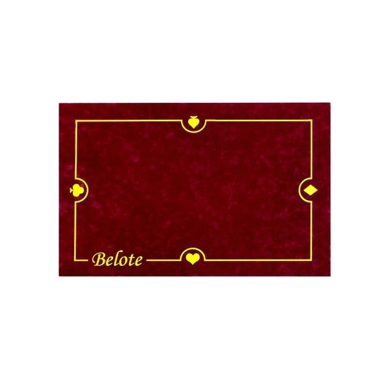 Tapis Belote Bordeaux 40X60cm 5 Tapis Belote Bordeaux 40X60cm – Image 3