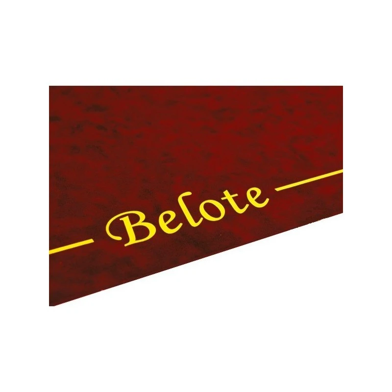 Tapis Belote Bordeaux 40X60cm 3 Tapis Belote Bordeaux 40X60cm