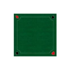 Tapis De Cartes Prestige Multi-jeux Vert 60cm