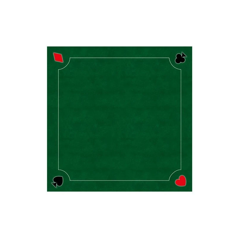 Tapis De Cartes Prestige Multi-jeux Vert 60cm 3 Tapis De Cartes Prestige Multi-jeux Vert 60cm