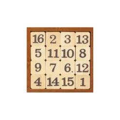 Taquin Fifteen - Bambou -Variantes Boutique taquin 15 fifteen bambou 1