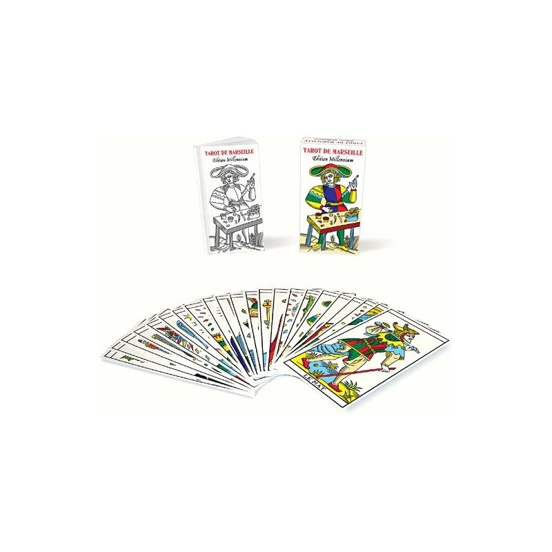 Tarot De Marseille édition Millenium 2017 3 Tarot De Marseille édition Millenium 2017