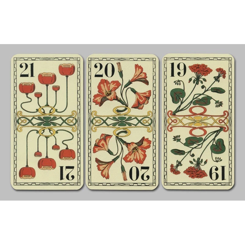 Tarot Français Des Fleurs 7 Tarot Français Des Fleurs – Image 5