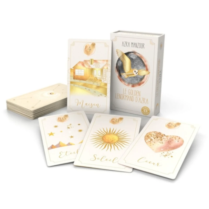 Tarot Le Golden Lenormand D'Azra 4 Tarot Le Golden Lenormand D'Azra – Image 2