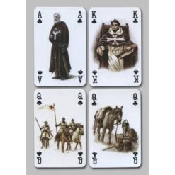 Cartes à Jouer Templiers 10 Cartes à Jouer Templiers -Variantes Boutique templiers 2