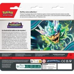 Coffret 3 Boosters Pokemon : Mascarade Crépusculaire 7 Coffret 3 Boosters Pokemon : Mascarade Crépusculaire -Variantes Boutique tripack pokemon ev06 mascarade crepusculaire 2