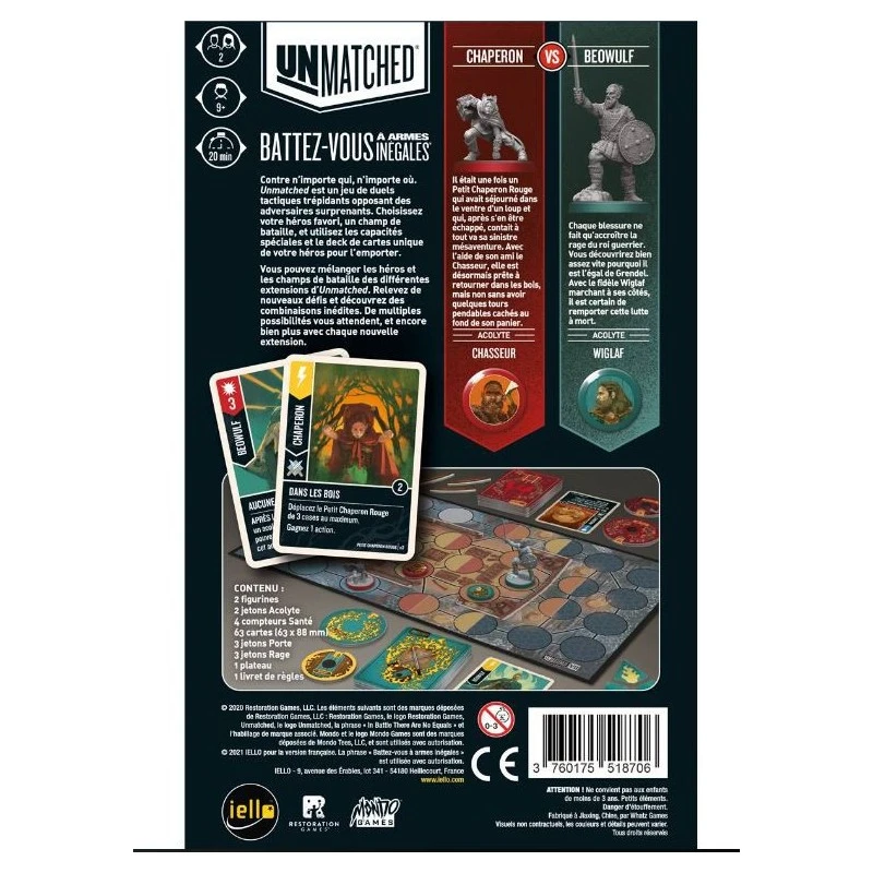 Unmatched - Extension Petit Chaperon Rouge Vs. Beowulf 4 Unmatched - Extension Petit Chaperon Rouge Vs. Beowulf – Image 2
