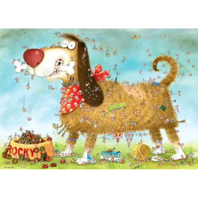 Puzzle 1000 Pièces - Vie De Chien De Degano 3 Puzzle 1000 Pièces - Vie De Chien De Degano