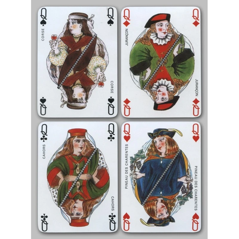 Cartes à Jouer Vins De France 6 Cartes à Jouer Vins De France – Image 4