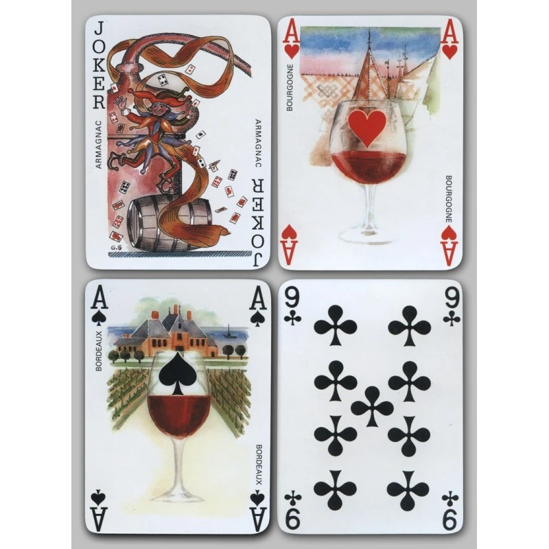 Cartes à Jouer Vins De France 8 Cartes à Jouer Vins De France – Image 6