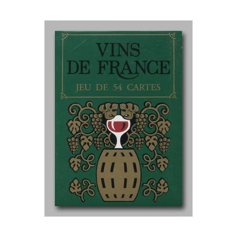Cartes à Jouer Vins De France 3 Cartes à Jouer Vins De France