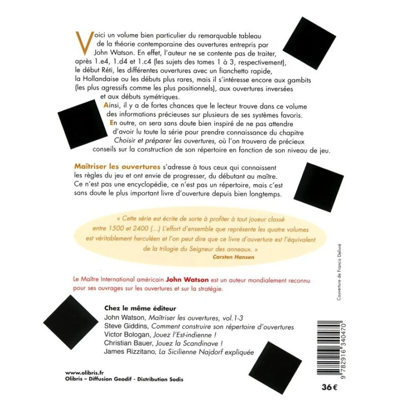 WATSON - Maîtriser Les Ouvertures, Vol. 4 4 WATSON - Maîtriser Les Ouvertures, Vol. 4 – Image 2
