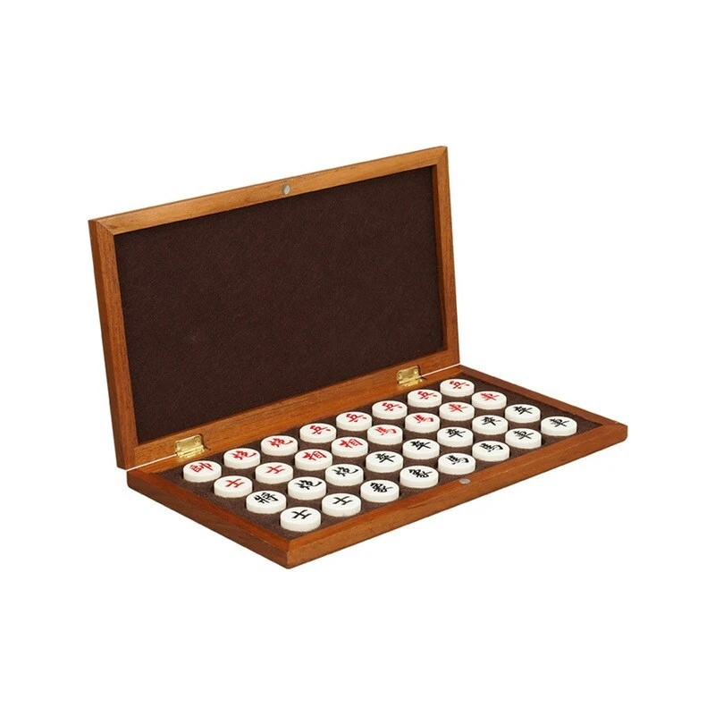 Xiang Qi - Pièces Acrylic 2.8 Cm Et Plateau Bois 4 Xiang Qi - Pièces Acrylic 2.8 Cm Et Plateau Bois – Image 2