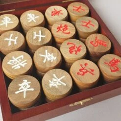 Xiangqi Pièces Bois De Gaiac 2.8cm -Variantes Boutique xiangqi pieces bois de gaiac 28cm 2