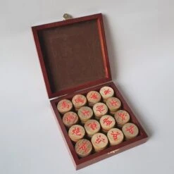 Xiangqi Pièces Bois De Gaiac 2.8cm -Variantes Boutique xiangqi pieces bois de gaiac 28cm 3