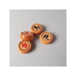 Xiangqi Pièces Bois Santal 4.8cm -Variantes Boutique xiangqi pieces bois santal 48cm 2